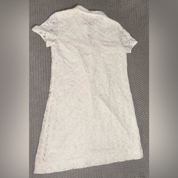Lilly Pulitzer Nelle White Lace Size 6 EUC - Picture 8 of 12